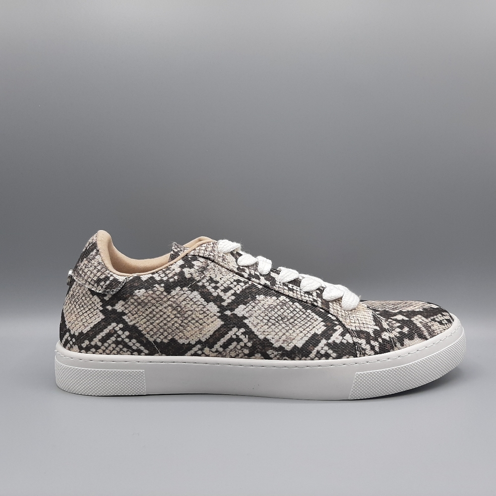 Steve Madden Vonn Python Snake Skin Sneakers 9 - image 3